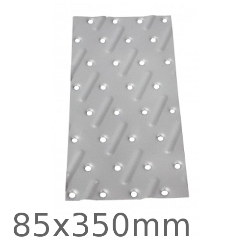 85x350mm Galvanised Nail Plate - box of 50