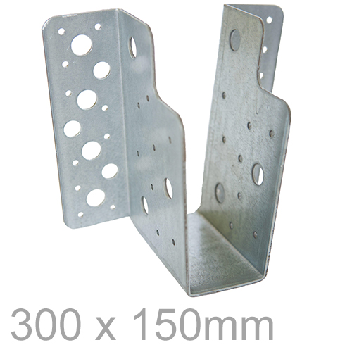 300x150mm Heavy Duty Face Fix Joist Hanger 