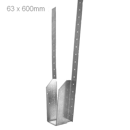 63x600mm Woody Long Leg Joist Hanger